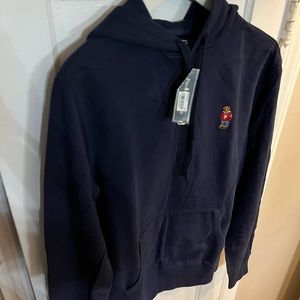 NWT Polo Ralph Lauren Polo Bear Pullover 2013 Hoodie RETAILS $125 Small
